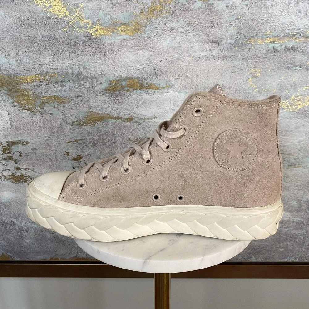 Converse Chuck Taylor All Star 2 Shoes Womens Size 11 Beige Sneakers 569563C - Picture 6 of 11